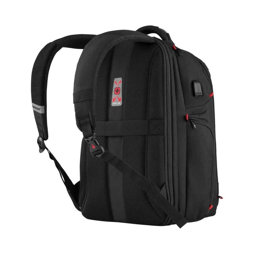 Wenger - Laptop backpack 29 l 17,3'' with tablet pocket 12" Player One black