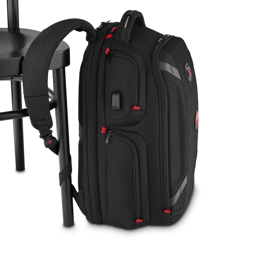 Wenger - Laptop backpack 29 l 17,3'' with tablet pocket 12" Player One black