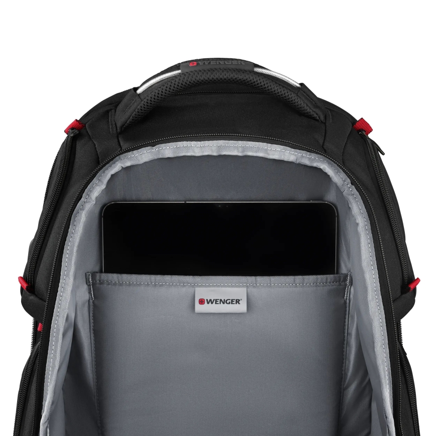 Wenger - Laptop backpack 29 l 17,3'' with tablet pocket 12" Player One black