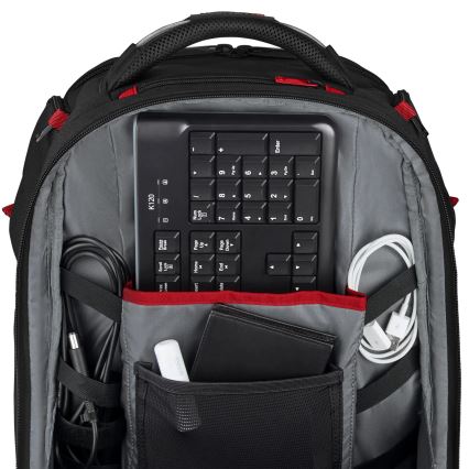 Wenger - Laptop backpack 29 l 17,3'' with tablet pocket 12" Player One black