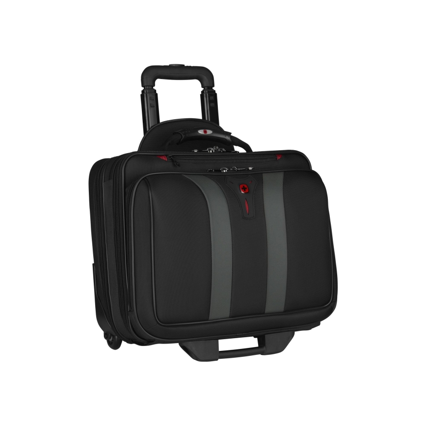 Wenger - Travel luggage on wheels 29 l + laptop case 15,6 Granada black