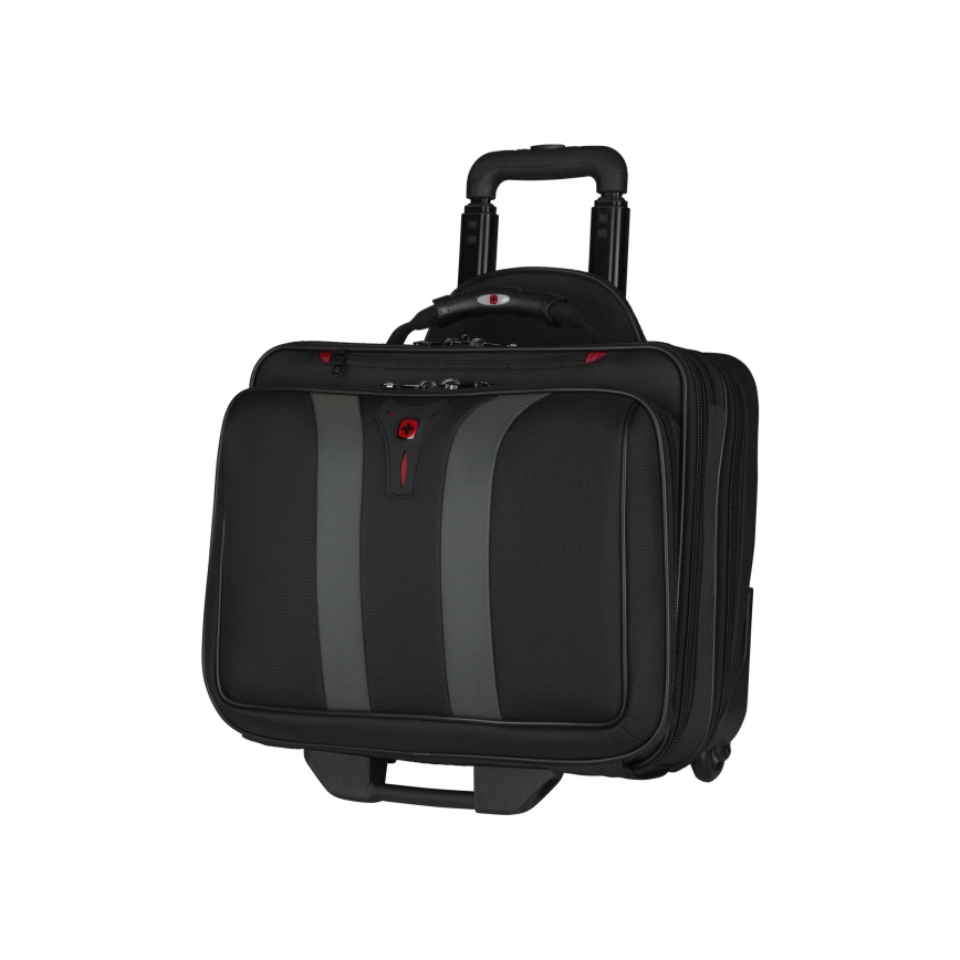 Wenger - Travel luggage on wheels 29 l + laptop case 15,6 Granada black