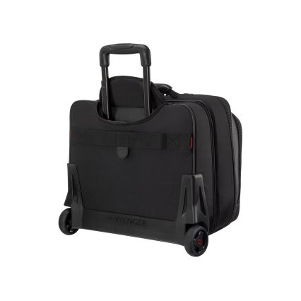 Wenger - Travel suitcase on wheels 23 l 17" + laptop bag 15,4" Potomac black