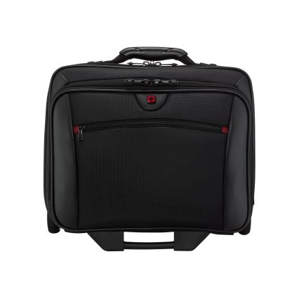 Wenger - Travel suitcase on wheels 23 l 17" + laptop bag 15,4" Potomac black