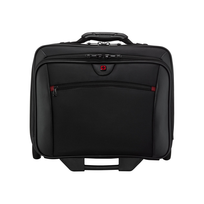 Wenger - Travel suitcase on wheels 23 l 17" + laptop bag 15,4" Potomac black