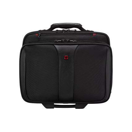 Wenger - Travel suitcase on wheels 25 l 17" + laptop bag 15,6" Patriot black