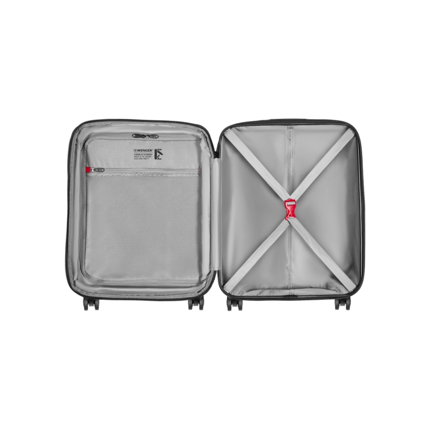 Wenger - Travel suitcase on wheels 36 l Prymo black
