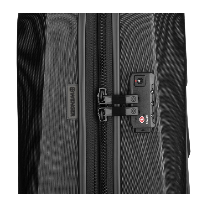 Wenger - Travel suitcase on wheels 36 l Prymo black