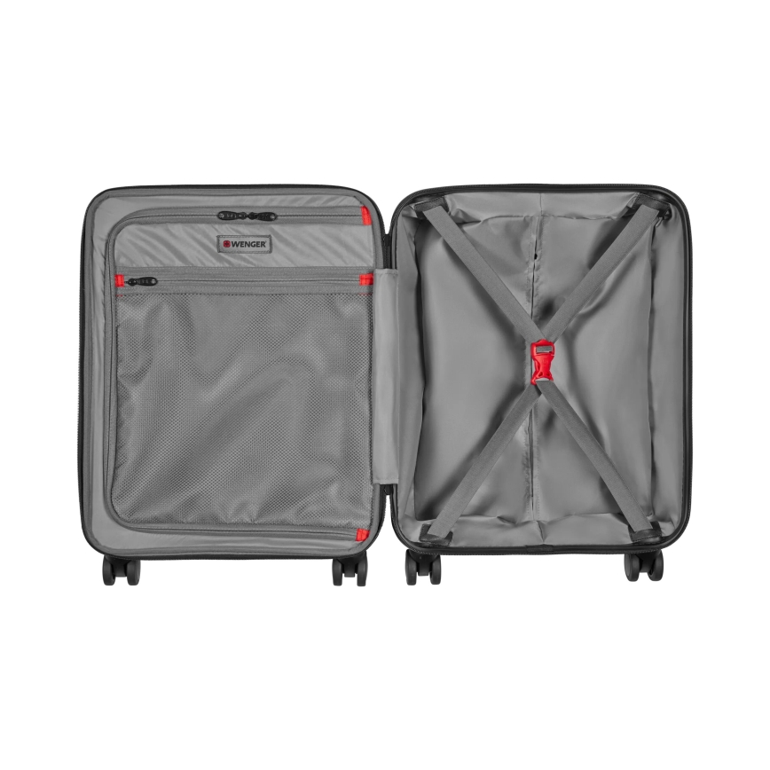 Wenger - Travel suitcase on wheels 39 l Legacy black