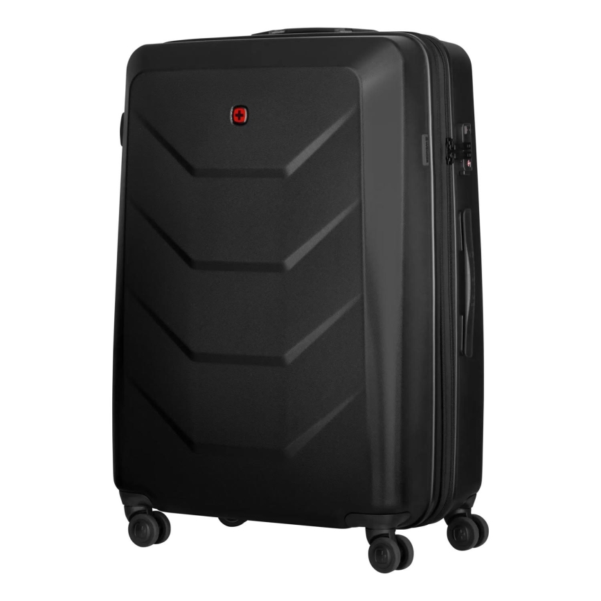 Wenger - Travel suitcase on wheels 93 l Prymo black