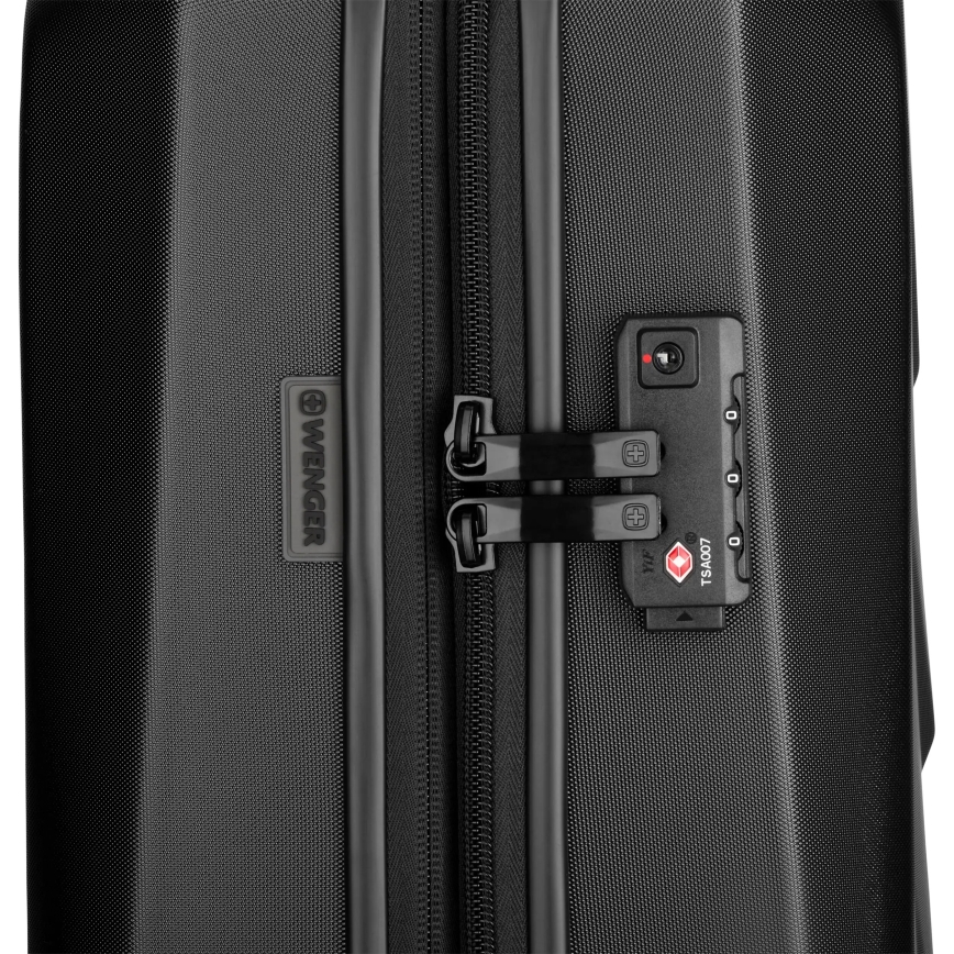 Wenger - Travel suitcase on wheels 93 l Prymo black