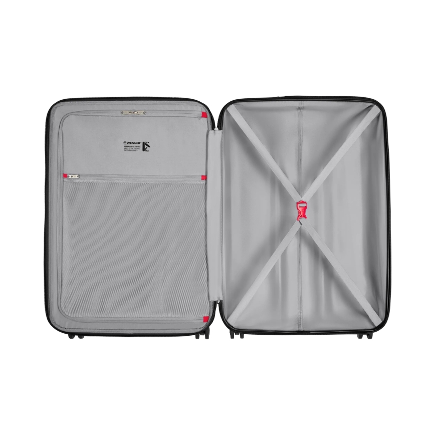 Wenger - Travel suitcase on wheels 93 l Prymo black