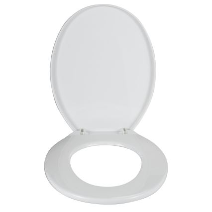 WENKO 105000100-WC AURORA Toilet Seat 45x36 cm White