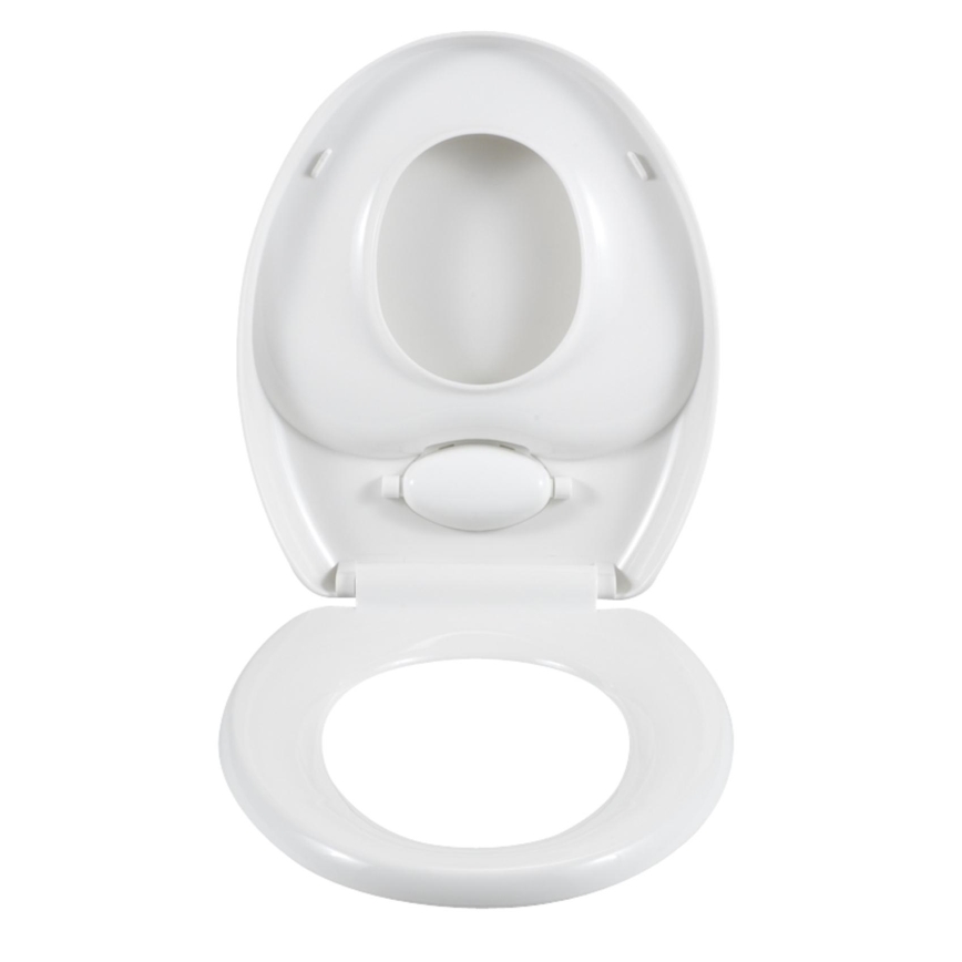 WENKO 110003100-WC Toilet Seat 35,5x38 cm White