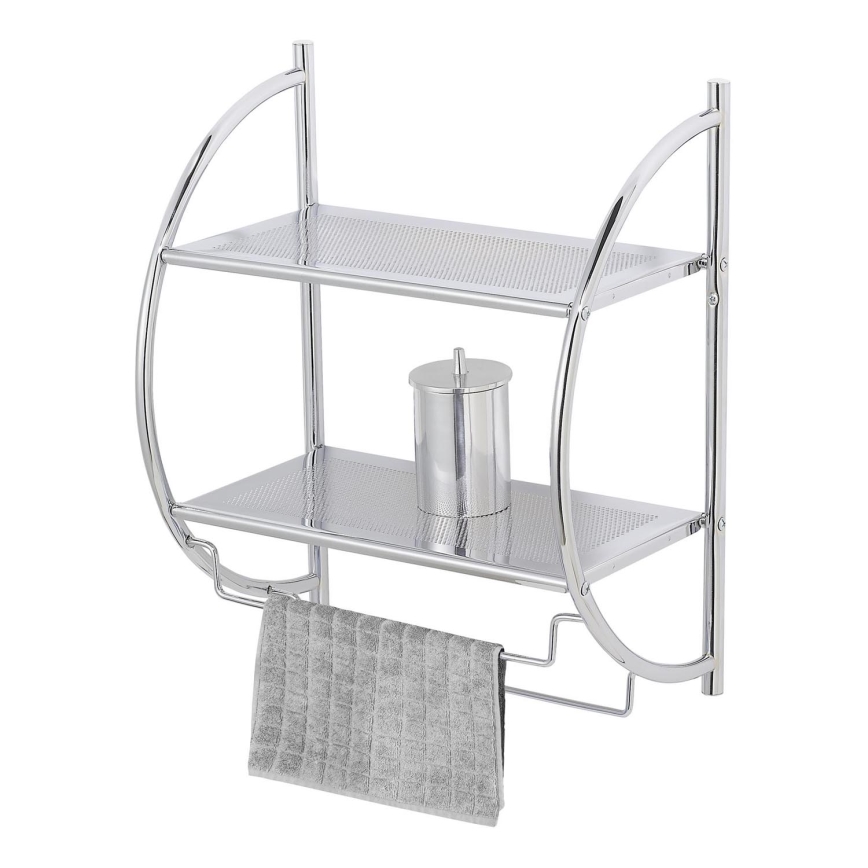 WENKO 15173100 - EXCLUSIVE Shelf 45.5 x 54.5 cm Polished Chrome