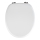 WENKO 154008100-WC VALENCIA toilet seat 43x36 cm white/silver