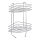 WENKO 15498100 - EXCLUSIVE Corner Shelf 23 x 30.5 cm, Polished Chrome