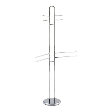 WENKO 15581100 - PALERMO Towel Stand 55.5 x 168 cm Polished Chrome