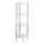 WENKO 15852100 - YAGO Shelf 30x104 cm stainless steel/silver/clear