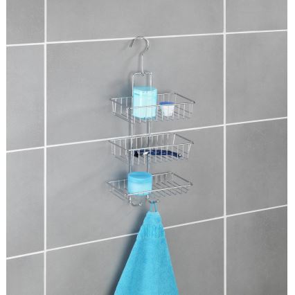 WENKO 15888100 - NIVALA Shelf 22x50 cm polished chrome