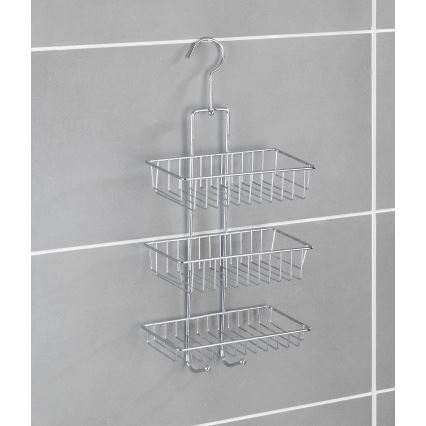 WENKO 15888100 - NIVALA Shelf 22x50 cm polished chrome