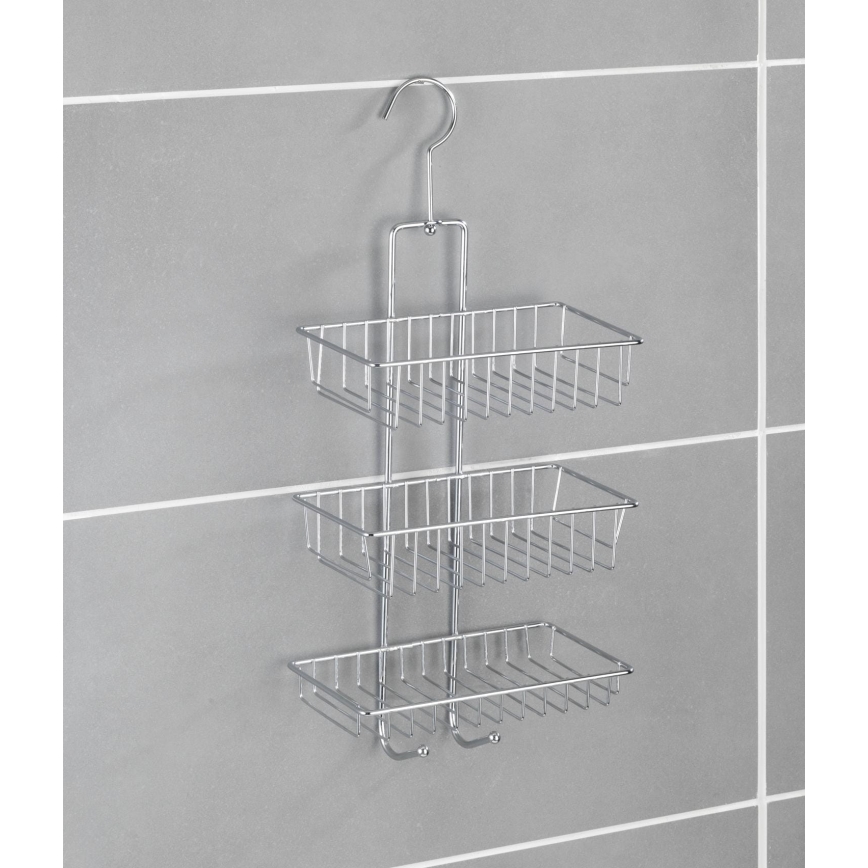 WENKO 15888100 - NIVALA Shelf 22x50 cm polished chrome