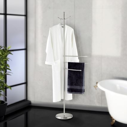WENKO 16827100 - ADIAMO Stand 28x170 cm Silver