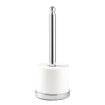 WENKO 16878100 - VITERBO Toilet Paper Holder 14 x 35 cm, Silver