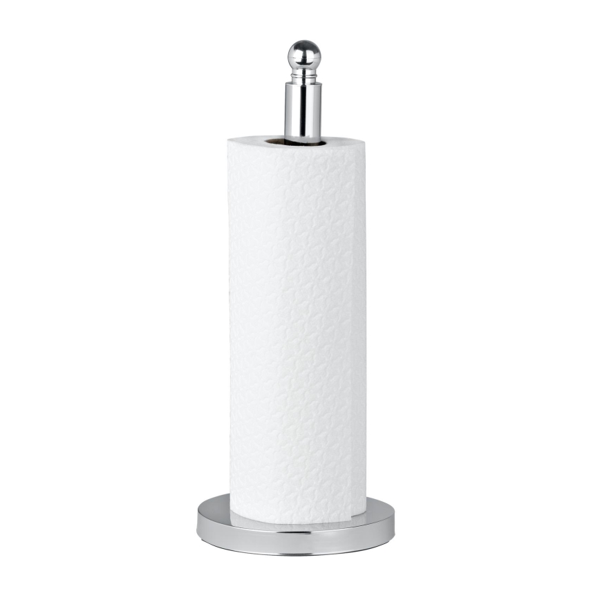 WENKO 16878100 - VITERBO Toilet Paper Holder 14 x 35 cm, Silver