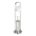 WENKO 16993100 - VASTO Toilet Brush Set 22 x 81 cm, stainless steel/silver