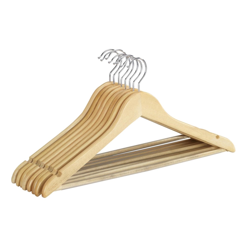 WENKO 17219008100 - ECO Hangers 45 x 23.5 cm, Brown