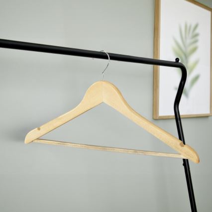 WENKO 17219008100 - ECO Hangers 45 x 23.5 cm, Brown