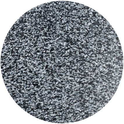 WENKO 18902100-WC OTTANA Toilet Seat, 44.5 x 37.5 cm, Granite/Gray/Silver