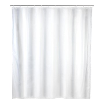 WENKO 19104100 - Shower Curtain 180x200 cm White