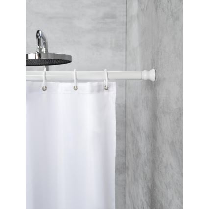 WENKO 19206100 - FLEX Shower Pole 110 cm White