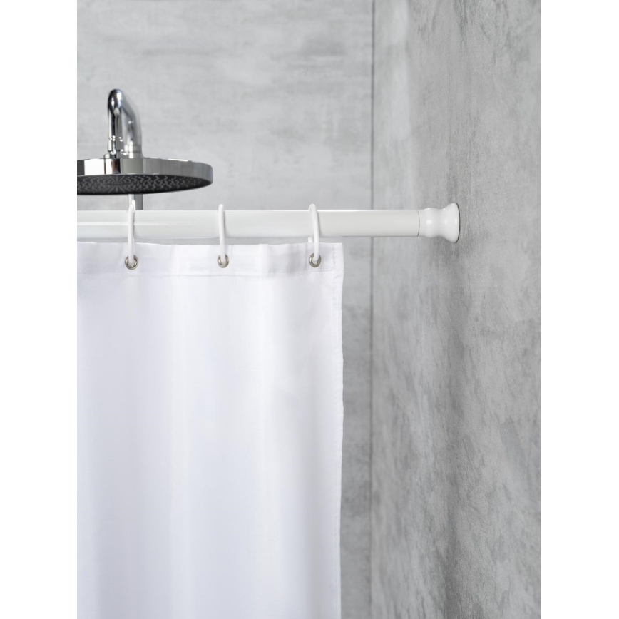 WENKO 19206100 - FLEX Shower Pole 110 cm White