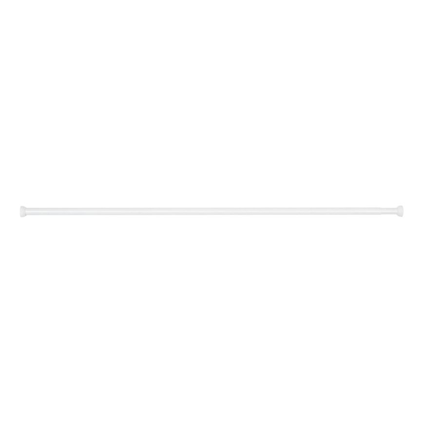 WENKO 19209100 - Shower rod, 18.5 x 2 cm, white