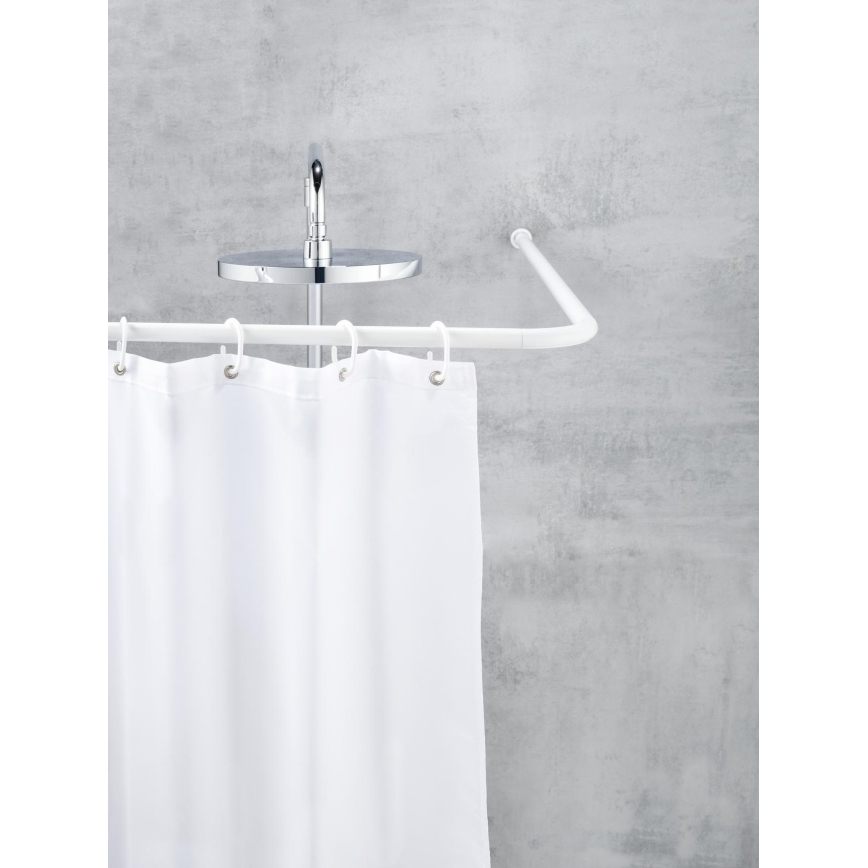 WENKO 19214100 - UNIVERSAL Rod 2 x 2 cm, White