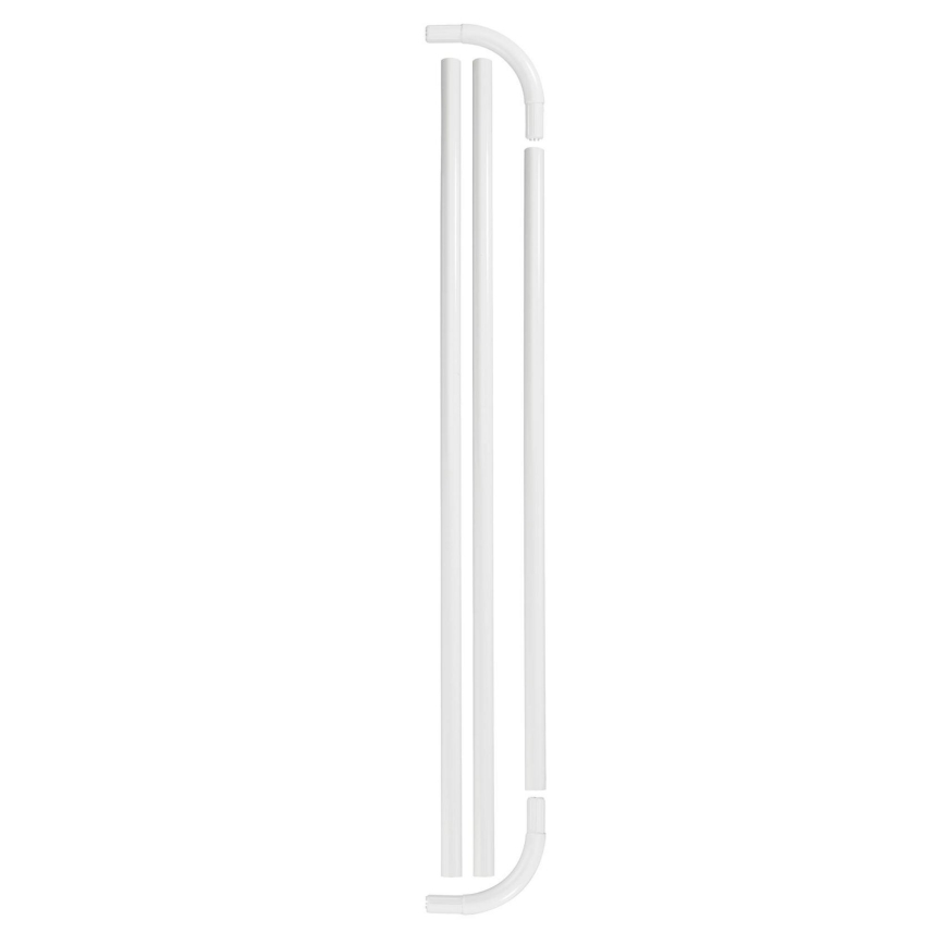 WENKO 19214100 - UNIVERSAL Rod 2 x 2 cm, White