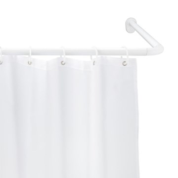 WENKO 19216100 - UNIVERSAL Rod Holder 2,5x2,5 cm White