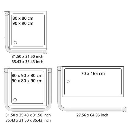 WENKO 19216100 - UNIVERSAL Rod Holder 2,5x2,5 cm White