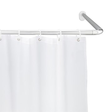 WENKO 19218100 - UNIVERSAL Rod 2.5 x 2.5 cm chrome/white
