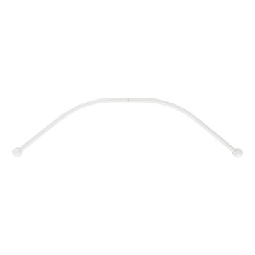WENKO 19219100 - Shower Rod 80–90 cm, White