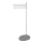 WENKO 19493100 - PEBBLE STONE Towel Stand 38x84 cm Polished Chrome/Grey