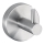 WENKO 19621100 - BOSIO MATT Hook 5.5 x 5.5 cm stainless steel/silver