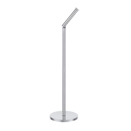 WENKO 19637100 - Stainless Steel Toilet Paper Holder 21x55 cm, Silver