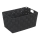 WENKO 19878100 - Basket ADRIA 30x20 cm black