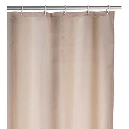 WENKO 20045100 - Shower Curtain 180 x 200 cm, Beige