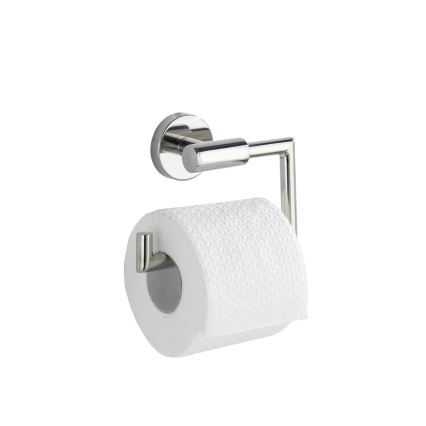 WENKO 20216100 - BOSIO SHINE Toilet Paper Holder 15 x 10.5 cm stainless steel/silver