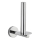 WENKO 20218100 - BOSIO SHINE Toilet Paper Holder 8 x 12.5 cm stainless steel/silver